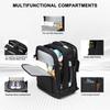 COOLBELL Men's Business Backpack, Large Capacity, 30L, Fits 17.3-inch Laptops, Expandable, with TSA Lock, USB Charging, Waterproof, Perfect for