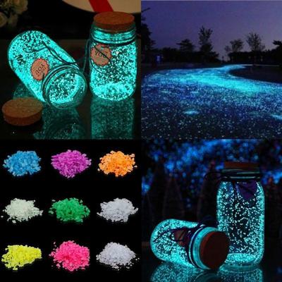 10g svetelné častice žiariace v tmavom akváriu s fluorescenčným pieskom
