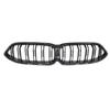 BMW 8 Series G14/G15 Facelift Gloss Black/Carbon Fiber Double Line Mesh Front Grille