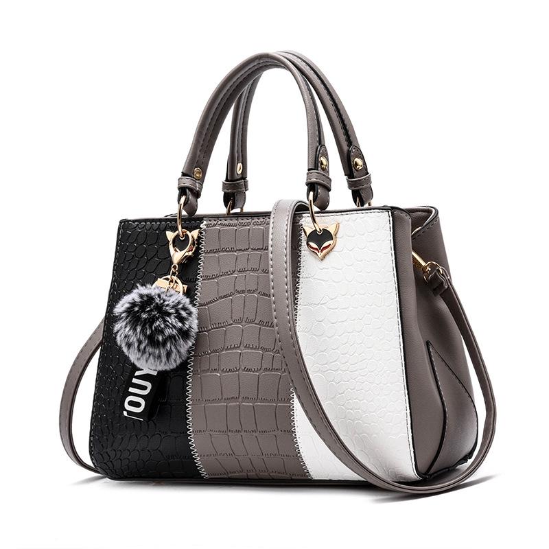 2025 Women's Large Capacity Stone Pattern Handbag: Korean Style Crossbody