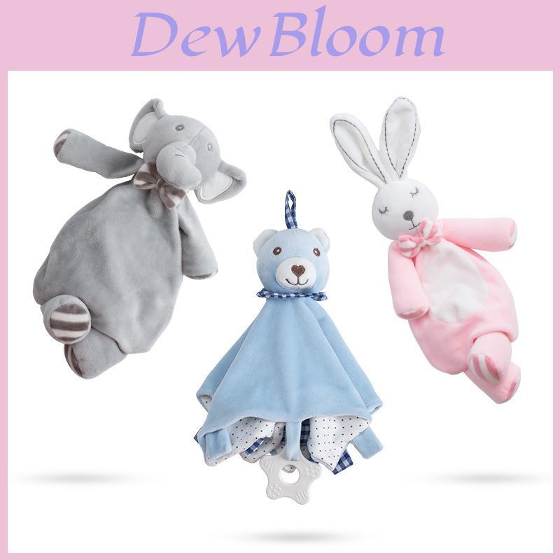 Peluche Animale per Bambini con Texture da Masticare per il Sonno e il Comfort dei Neonato