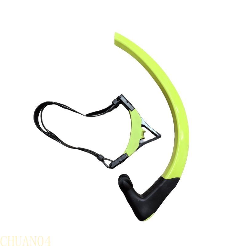 A1A2 Front Diving Swimming Snorkel Swimming Training Snorkel Comfortable Swimming Underwater Air Breathing Hose Enduring