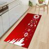 Christmas Kitchen Sand Carpet Doormat Long Floor Mat