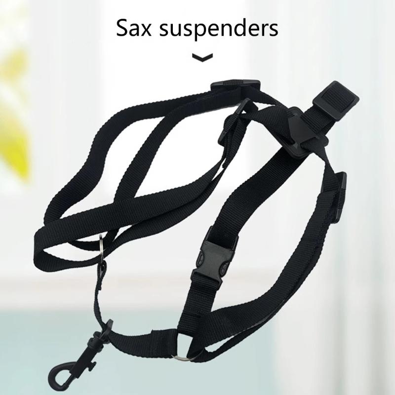 Saxophone Shoulder Neck Strap Adjustable Saxophone Neck Strap Slings Shoulder Harness Musical Instruments Accessries
