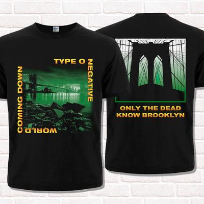 T-shirt Type O Negative, World Coming Down (1999). Metal Gothique, Doom Metal.