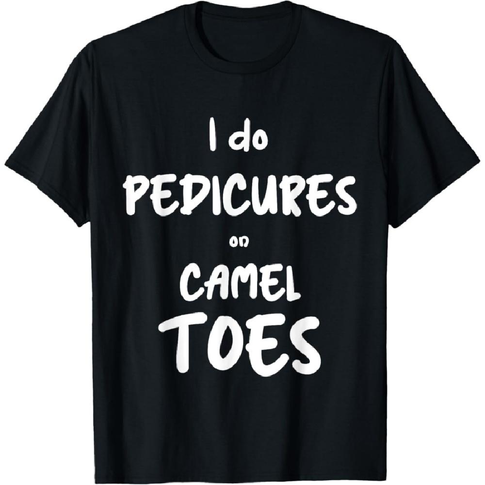 

Я делаю педикюр на верблюжьих пальцах, животное пустыни верблюд, футболка XXXXXL чёрный