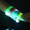 10 Pieces Glow in The Dark Light Up Bangle Plastic Flashing Bubble Bracelet  Night Events