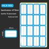 Self-Adhesive Classification and Identification Paper Stickers