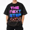 Next Step Legacy?tour Merch Washed T Shirts for Men Women Streetwear Hip Hop T-Shirts Printed  Tees Tops Short Sleeve