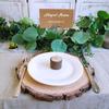 With Swirl Wire Wood Place Card Holders Messege Memo Clip Holders Table Number Name Sign  Party