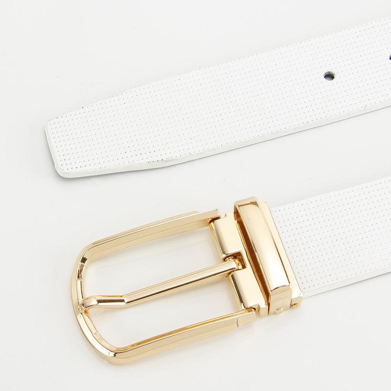 

Новый стиль Пряжка-штифт Модный мужской повседневный ремень Ремень с пряжкой-штифтом Мужской модный ремень для брюк 110-130cm