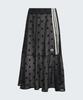 ADIDAS Sheer Polka Dot Skirt - Black / Kv1177