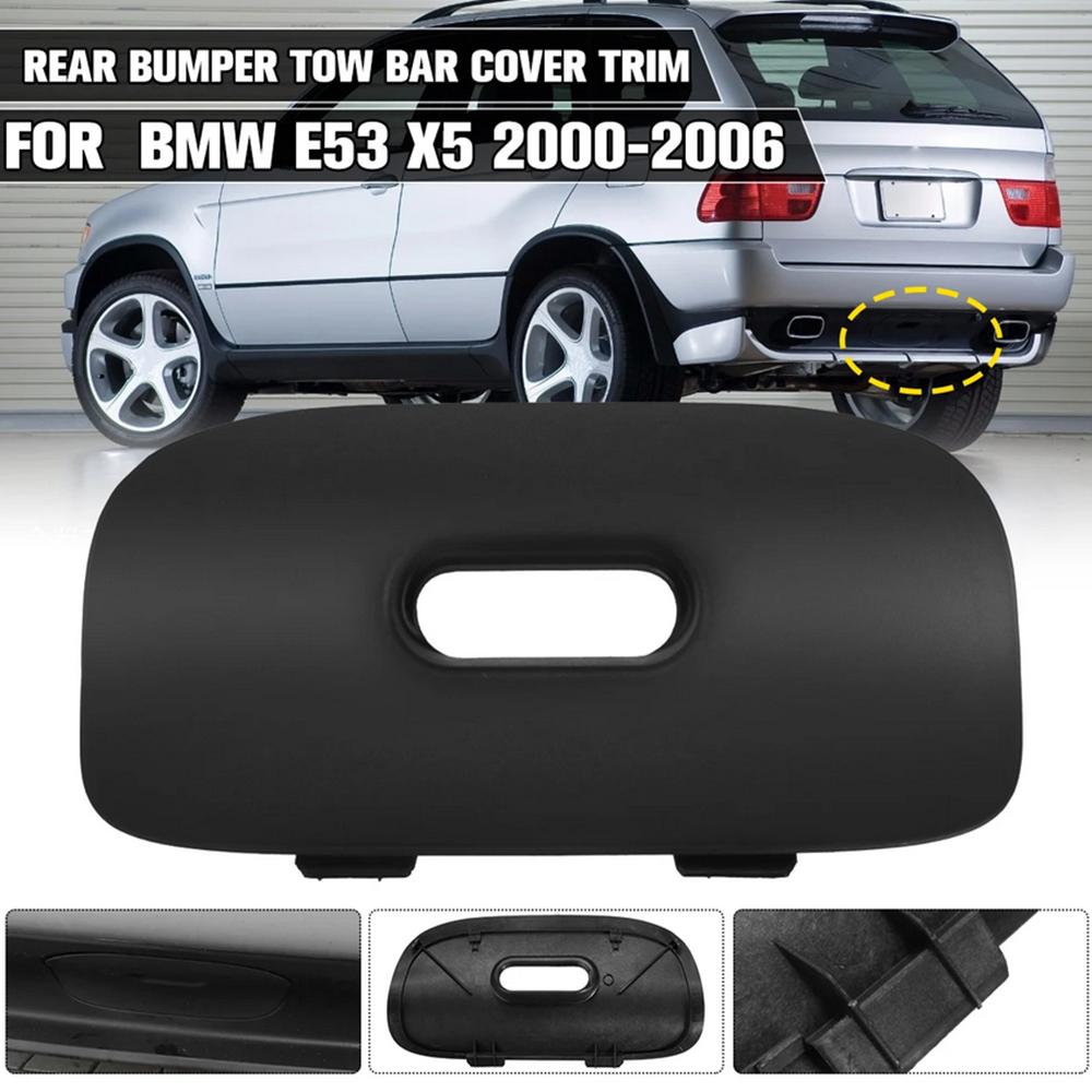 Rear Bumper Tow Hook Cover For Bmw X5 E53 2000-2006