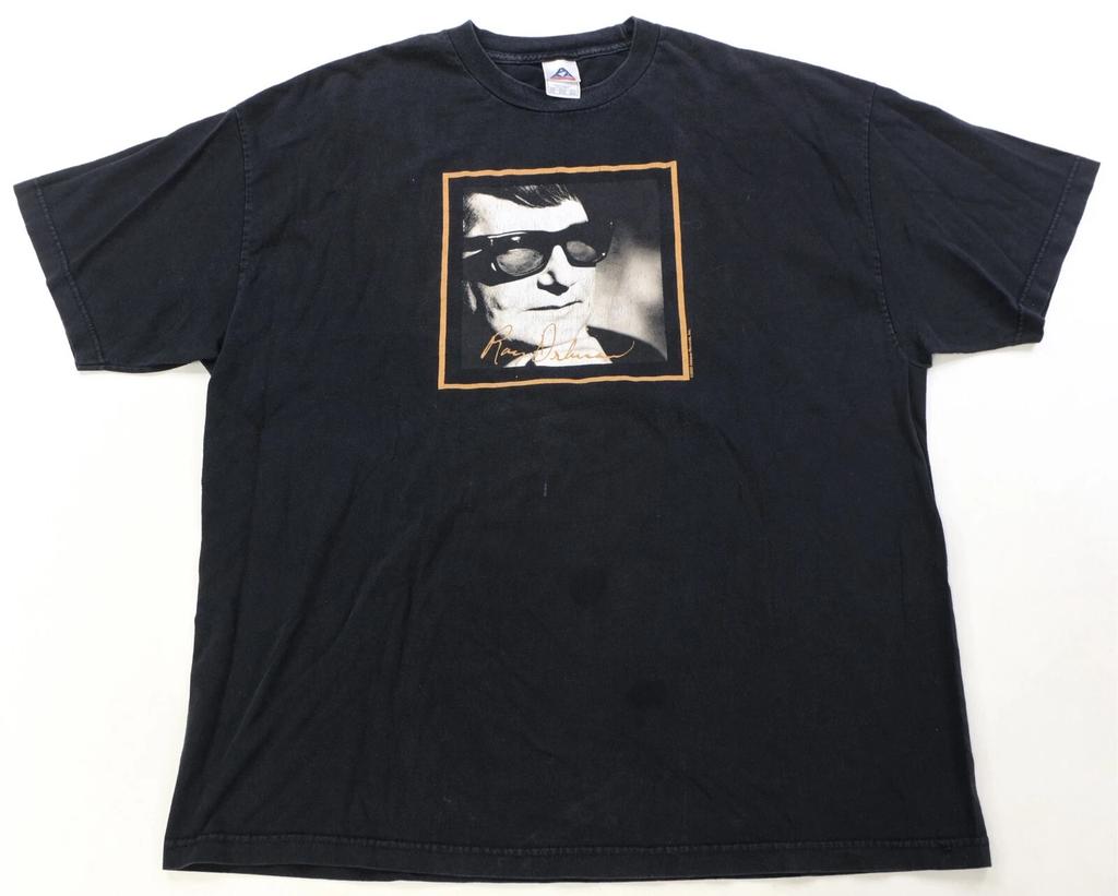 Seltenes VTG ALSYTLE Roy Orbison Records 2005 T-Shirt 2000er Rockmusiker Schwarz Größe 2XL