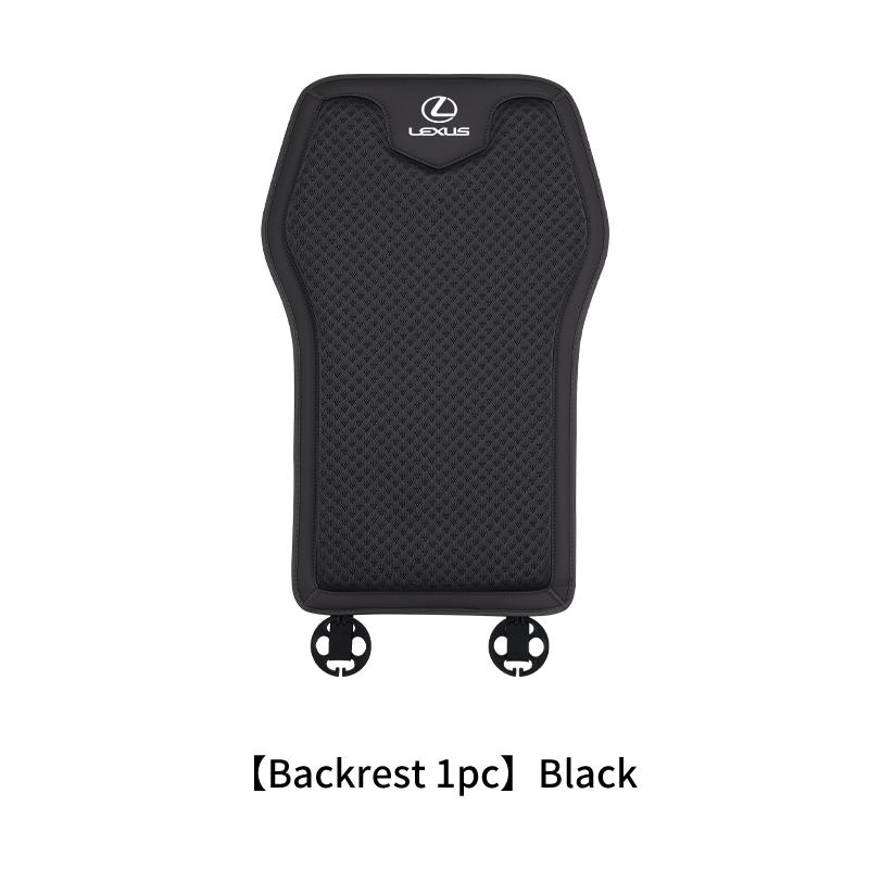 Car Seat Ice Silk Cushion Backrest Waist Pad Protector Cover Interior For Lexus CT200h ES250 ES300h IS250 IS200 GS300 GS460