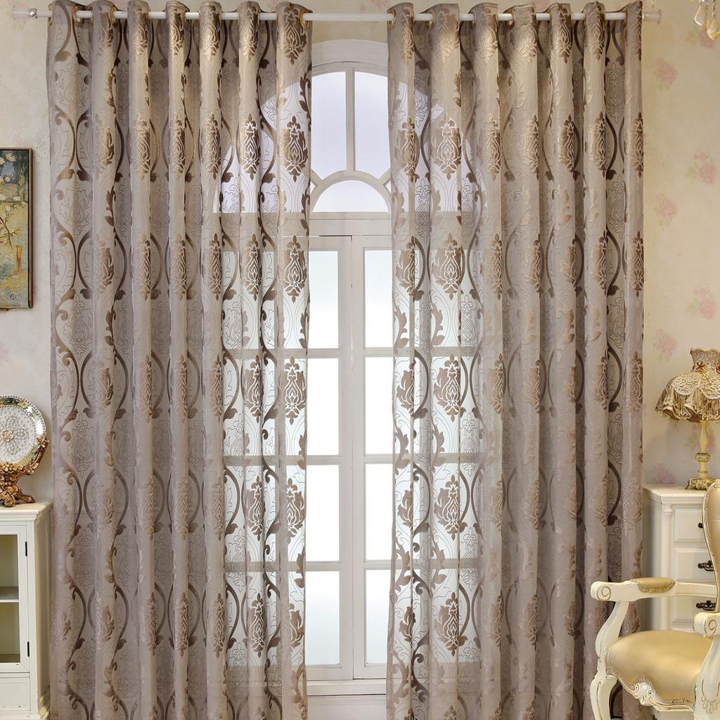 1PC of Irregular Artistic Striped Sheer Curtains Suitable for Various Settings, Offering A Sophisticated Elegance That Is Soft and Resistant