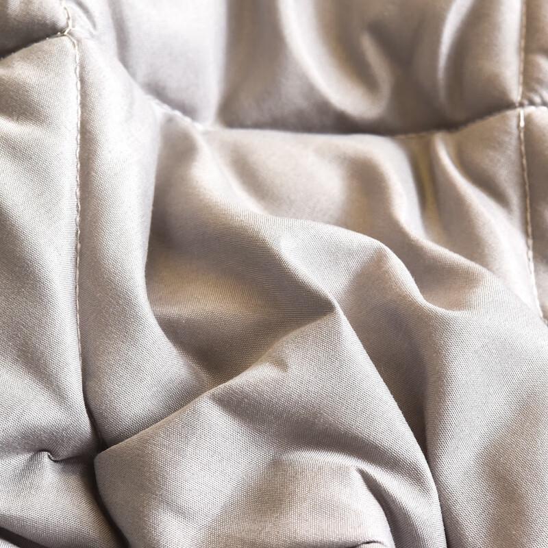 Embroidered Cloud Velvet Pillow Quilt