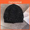 Knit Warm Breathable Beanie With B Letter Pattern For Spring Styles Fashion