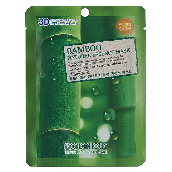 

FOODAHOLIC NATURAL ESSENCE MASK #BAMBOO 3D Маска для лица с экстрактом бамбука