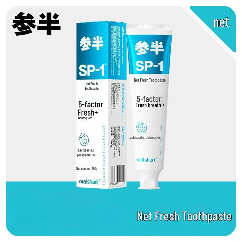Oralshark Rose Green Tea Fresh Breath Toothpaste