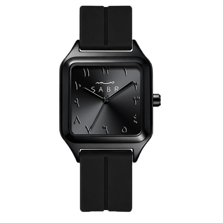 Roman Scale Square Waterproof Quartz Watch - Unisex Large Dial