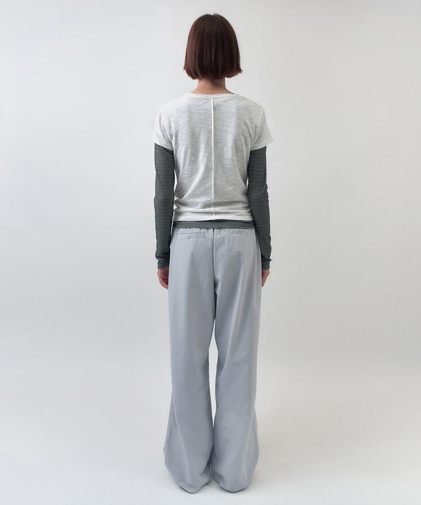 Simeteuligpeosenteu Plumpy Logo T-Shirt / White