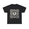 Unisex Adult T Shirt Art Deco Blooming Lily Geometric Vintage Style Floral