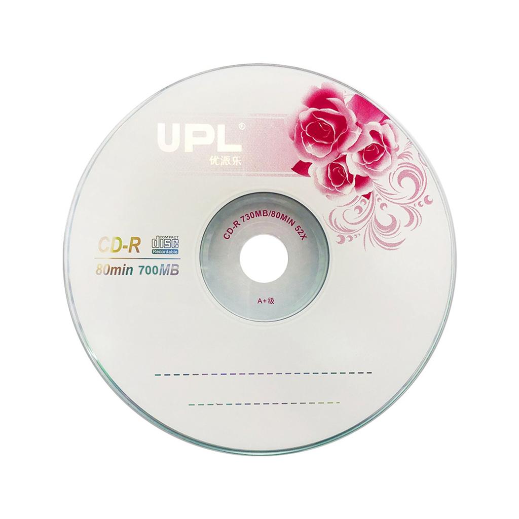 10PCS CD R 700MB 80min Blank Disc Grade A 52X Multispeed Music CD Disk