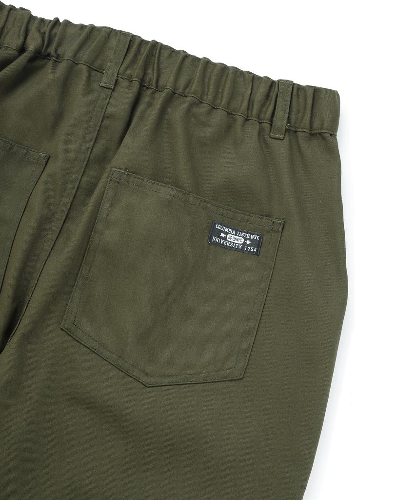 COLUMBIA UNIVERSITY Nyc Label Cp Regular Fit Fatigue Pants Dark Khaki