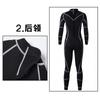 Womens 3mm Full Bodysuit Wetsuit Snorkeling Diving Swimming Summer Winter Spring Fall Ultra Stretch Warm Water Sport