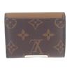 LOUIS VUITTON  M80725 Tri-fold wallet Brown Women
