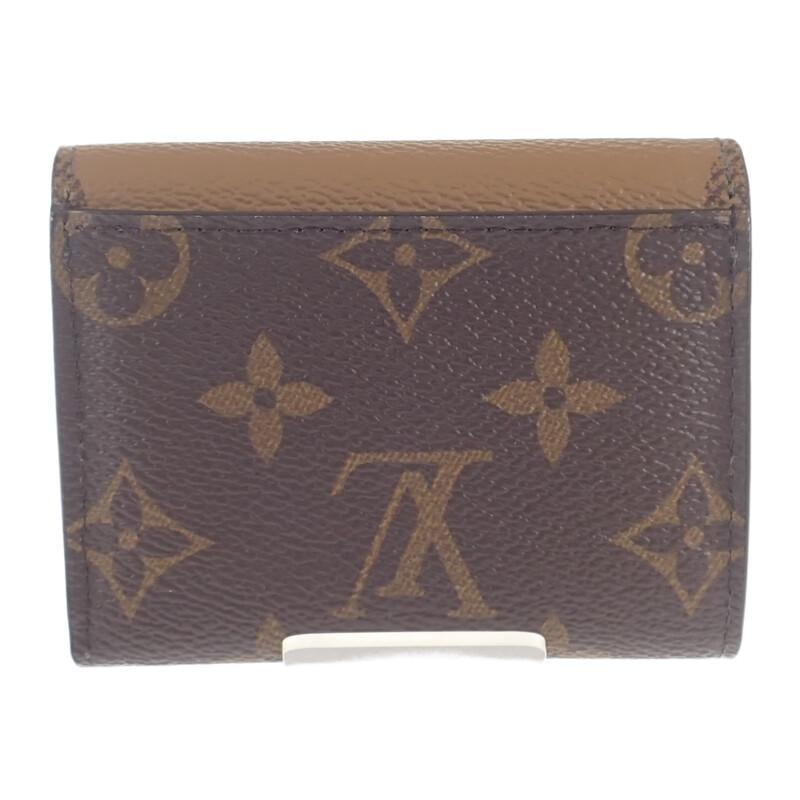 LOUIS VUITTON M80725 Tri-fold wallet Brown Women