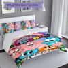 3pcs Custom Name The Amazing World of Gumball Bedding Set,Includes 1 Duvet Cover and 2 Pillowcases,All-season Bedroom Decor