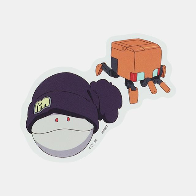 [Bandai] Набор наклеек Mobile Suit Gundam GQuuuuuuX Haro & Conchi