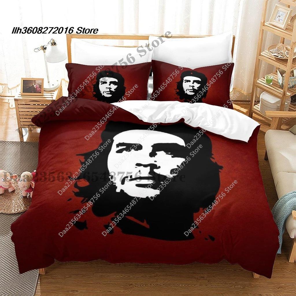 Přikrývka Nová sada povlečení Che Guevara Jednolůžko Twin Plné Královna Král Velikost Postele Aldult Dětský Pokoj s 3D potiskem Anime Postel