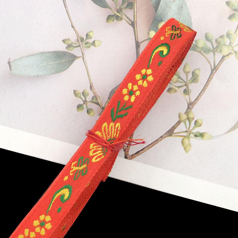 1cm Ethnic Embroidery Lace Trim for Dance Costume and Clothing Accessories