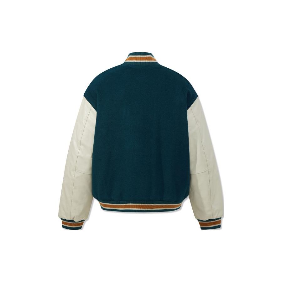 Levis SS23 Single Button Letter Logo Embroidered Polo Baseball Jacket Men Jackets Blue White A4452-0000