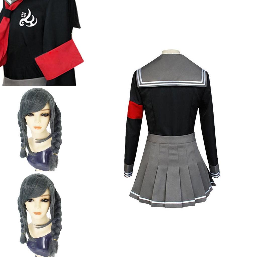Danganronpa Peko Pekoyama Cosplay Kostüm Uniform Lebhaftes Hochwertiges Design