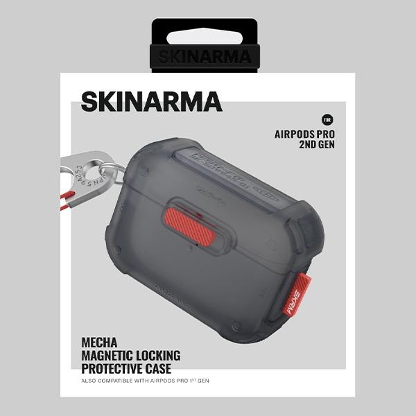 Skinarma Case Mecha Airpods Pro 2        Smoky/Smoke