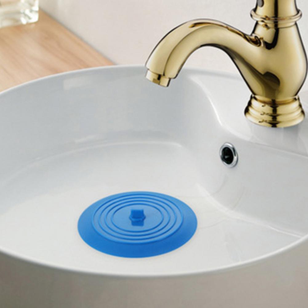 Drain Plug Universal Silicone Bathtub Drain Stopper Strong Suction Easy to Use Drain Cover for Kitchen Bathroom