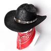 Portable Fishing Hat Gentleman Fisherman Hat Gift for Camping Climbing Lovers Gentleman Wide Brim for Dress-up  Black