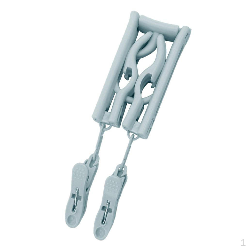 Clothes Hanger Folding Sock Scarf Towel Drying Racks for Kids Adults