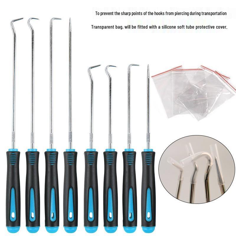 10-Piece Mini Oil Seal Hook Set for Tire and Auto Repair