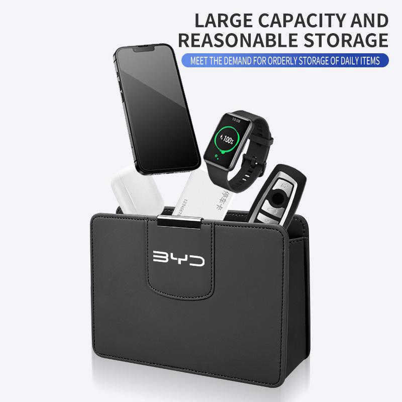 Suitable for BYD Ato 3 Seal Seagull Dolphin Fa 3 Tang F3 E6 Yuan Song Plus car side door storage box seat back hanging trash can