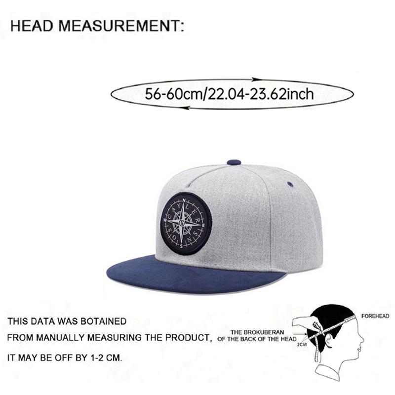 2026 New Hip Hop Hat NSWE Compass Embroidered Skateboarding Hat Daily Decoration Hat Sunshade Hat Unisex Flat Edge Baseball Hat
