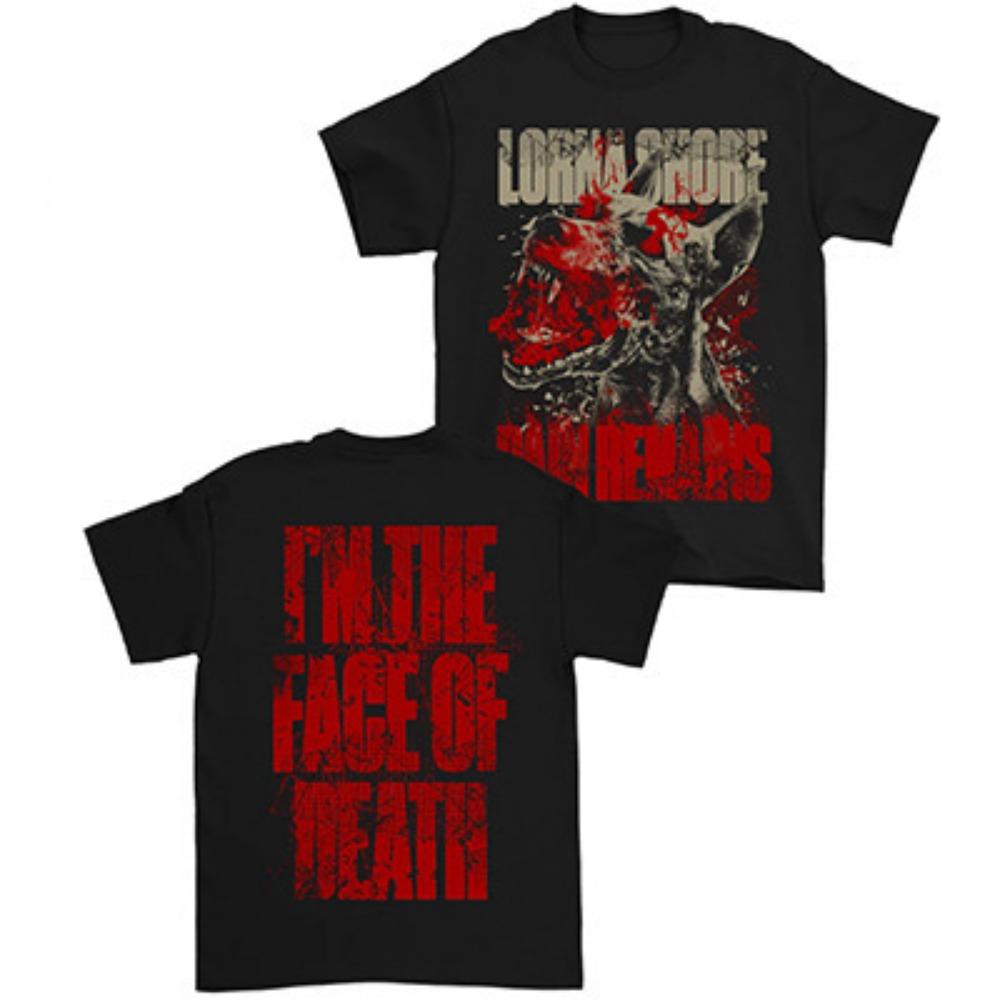 Streetwear Lorna Shore Band Dead Core Dark Metal Wind Rock American Loose Men Women T-Shirts Summer Cotton T Shirt Clothing Tops