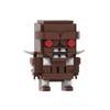 Building Blocks MOC Peripheral Toys Doom Collection Character Brickhead Series Puzzle Boy