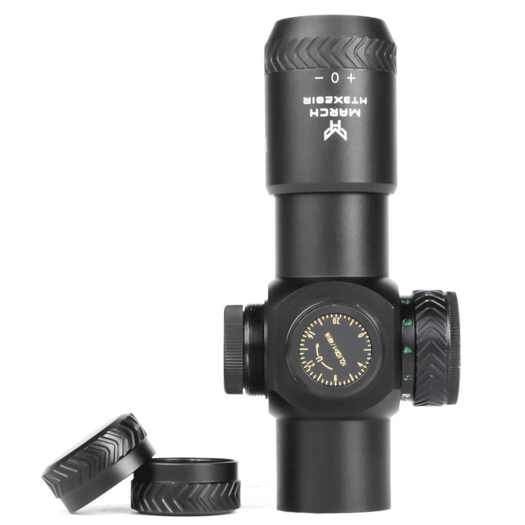 T-EAGLE 3x28IR Fixed Magnification Short Rifle Scope with Sight and 20mm High Mount Ring (Black)