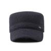 Autumn Winter Middle-Aged S Flat Cap Men' Outdoor Warm Cotton Hat Coldproof Ear Protection Cap