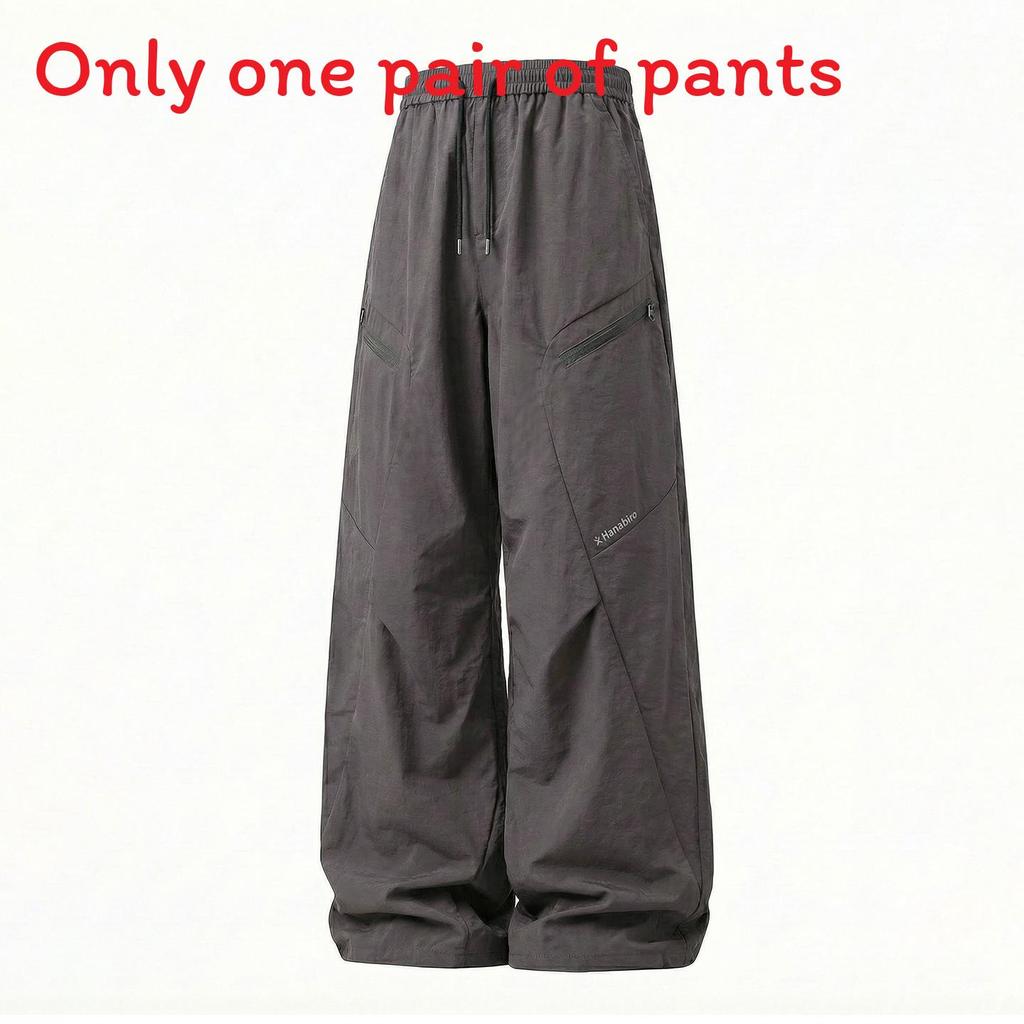 Outdoor Waterproof Cargo Pants For Men With Stretch Fabric And Split Pockets For Hiking And Travel